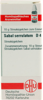 SABAL SERRULATUM D 4 Globuli