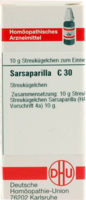 SARSAPARILLA C 30 Globuli