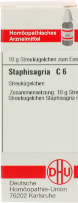 STAPHISAGRIA C 6 Globuli