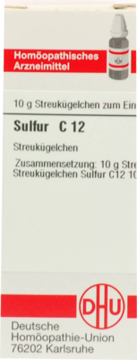 SULFUR C 12 Globuli
