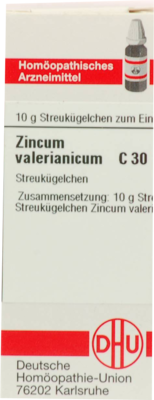 ZINCUM VALERIANICUM C 30 Globuli
