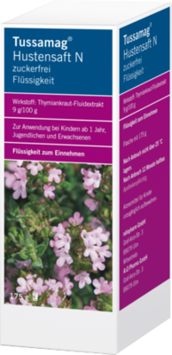 TUSSAMAG Hustensaft N zuckerfrei