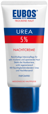 EUBOS TROCKENE Haut Urea 5% Nachtcreme