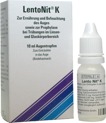 LENTO NIT K Augentropfen