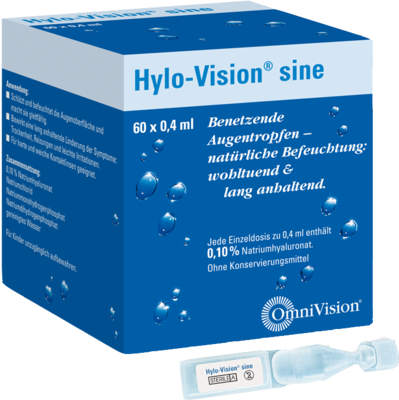 HYLO-VISION sine Einzeldosispipetten