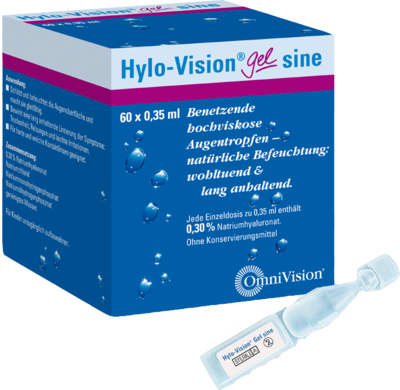 HYLO-VISION Gel sine Einzeldosispipetten