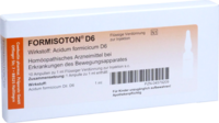 FORMISOTON D 6 Ampullen