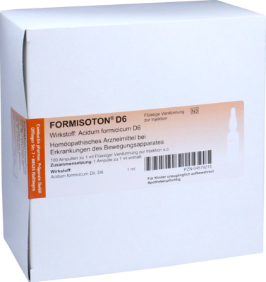 FORMISOTON D 6 Ampullen
