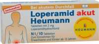 LOPERAMID akut Heumann Tabletten