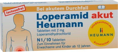 LOPERAMID akut Heumann Tabletten
