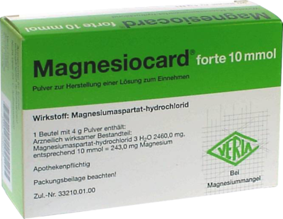 MAGNESIOCARD forte 10 mmol Plv.z.Her.e.Lsg.z.Einn.