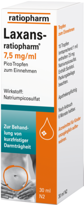 LAXANS-ratiopharm 7,5 mg/ml Pico Tropfen