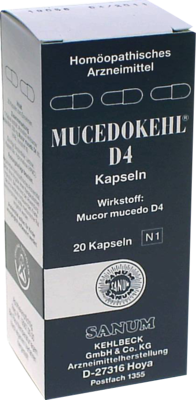 MUCEDOKEHL D 4 Kapseln