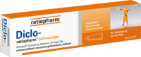 DICLO-RATIOPHARM Schmerzgel