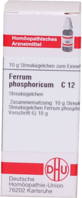 FERRUM PHOSPHORICUM C 12 Globuli