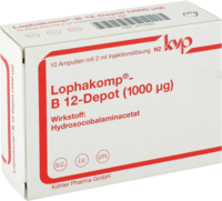 LOPHAKOMP B 12 Depot 1000 µg Injektionslösung