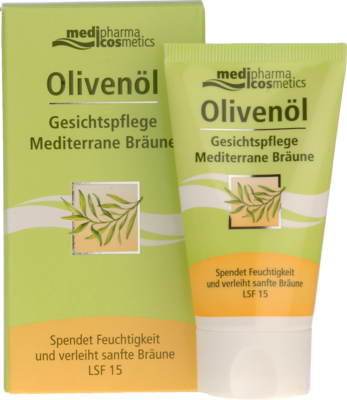 OLIVENÖL GESICHTSPFLEGE Creme mediterrane Bräune