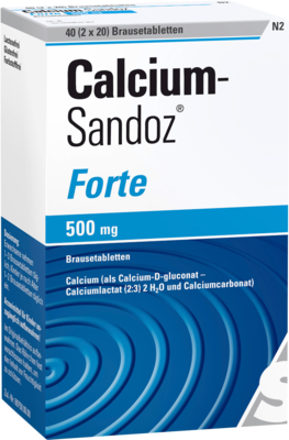 CALCIUM SANDOZ forte Brausetabletten