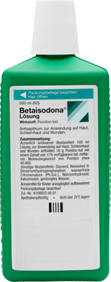 BETAISODONA Lösung