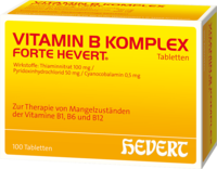 VITAMIN B KOMPLEX forte Hevert Tabletten