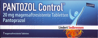 PANTOZOL Control 20 mg magensaftres.Tabletten