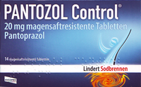 PANTOZOL Control 20 mg magensaftres.Tabletten