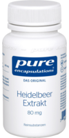 PURE ENCAPSULATIONS Heidelbeer Extrakt 80 mg Kaps.