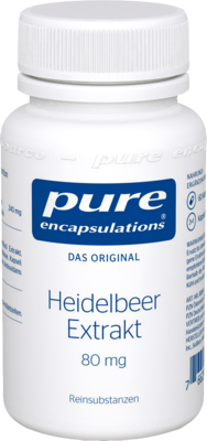 PURE ENCAPSULATIONS Heidelbeer Extrakt 80 mg Kaps.
