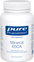 PURE ENCAPSULATIONS Mineral 650A Kapseln