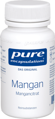 PURE ENCAPSULATIONS Mangan Mangancitrat Kapseln