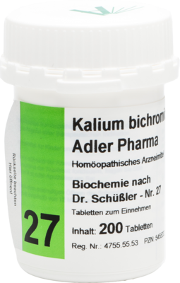 BIOCHEMIE Adler 27 Kalium bichrom D 12 Tabletten