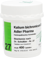 BIOCHEMIE Adler 27 Kalium bichrom D 12 Tabletten