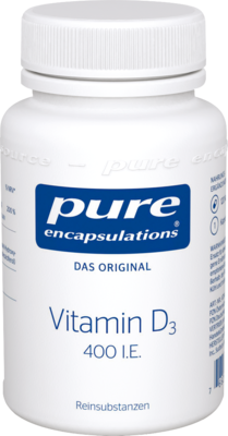 PURE ENCAPSULATIONS Vitamin D3 400 I.E. Kapseln