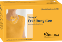 SIDROGA Erkältungstee Filterbeutel