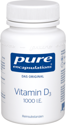 PURE ENCAPSULATIONS Vitamin D3 1000 I.E. Kapseln