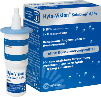 HYLO-VISION SafeDrop 0,1% Augentropfen