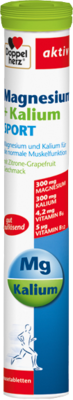 DOPPELHERZ Magnesium+Kalium Sport Brausetabletten