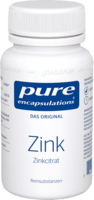 PURE ENCAPSULATIONS Zink Zinkcitrat Kapseln