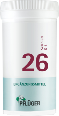 BIOCHEMIE Pflüger 26 Selenium D 6 Tabletten