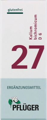 BIOCHEMIE Pflüger 27 Kalium bichromicum D 6 Tabl.