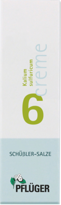BIOCHEMIE Pflüger 6 Kalium sulfuricum Creme
