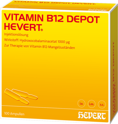 VITAMIN B12 DEPOT Hevert Ampullen
