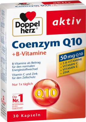 DOPPELHERZ Coenzym Q10+B Vitamine Kapseln