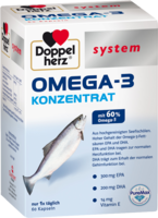 DOPPELHERZ Omega-3 Konzentrat system Kapseln