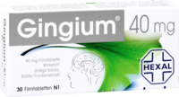 GINGIUM 40 mg Filmtabletten