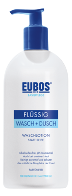 EUBOS FLÜSSIG blau unparfüm.m.Dosiersp.