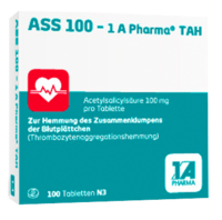 ASS 100-1A Pharma TAH Tabletten