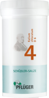 BIOCHEMIE Pflüger 4 Kalium chloratum D 6 Tabletten