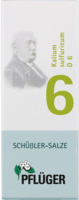 BIOCHEMIE Pflüger 6 Kalium sulfuricum D 6 Tabl.