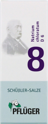 BIOCHEMIE Pflüger 8 Natrium chloratum D 6 Tabl.